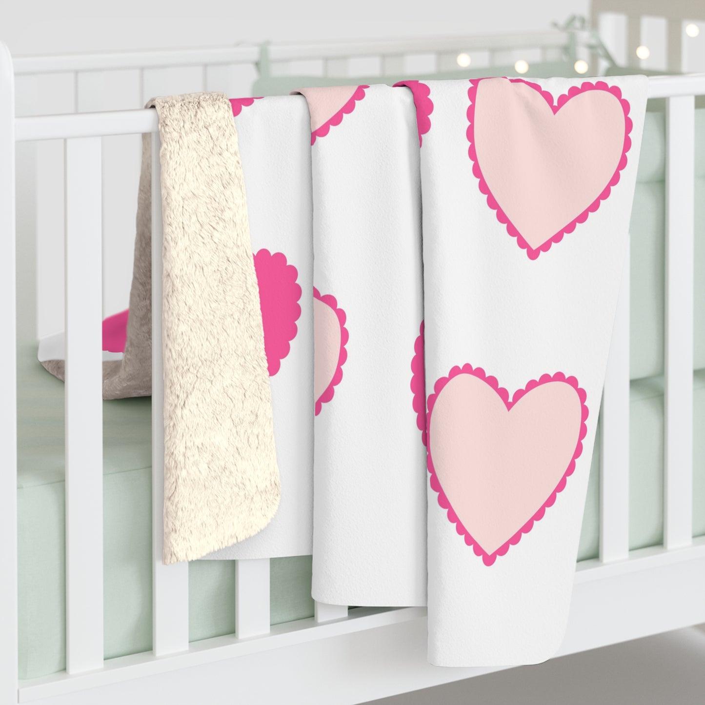 Sherpa Fleece Blanket- I Love My Girlfriend - Best Valentines Day Gift