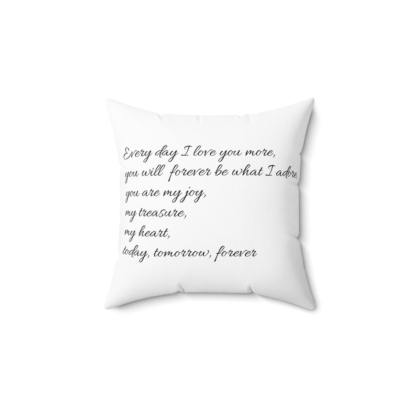 "I love my Girlfriend" Square Pillow